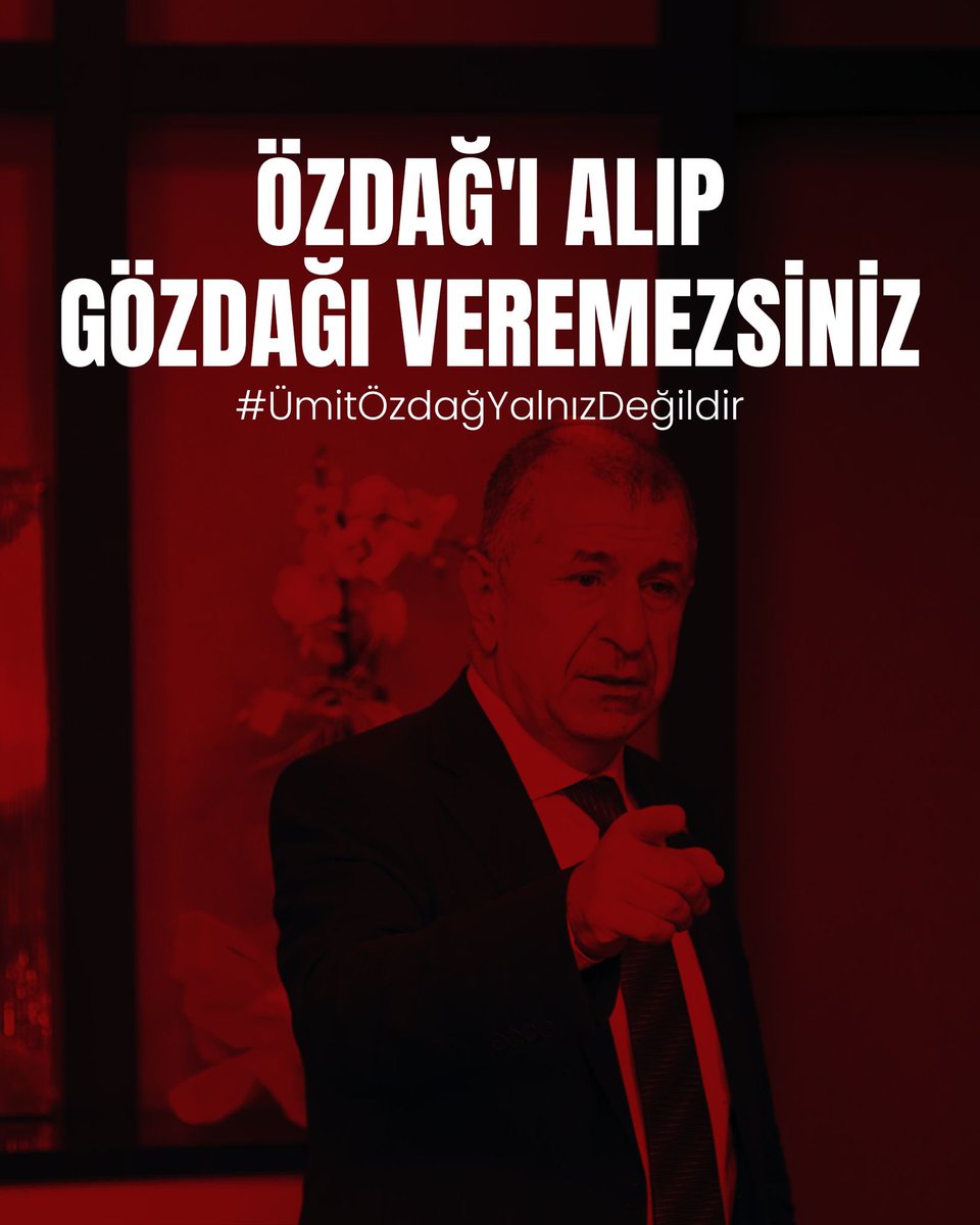 dalyan_nuri's tweet photo. Genel Başkanımız Sayın Prof. Dr. Ümit Özdağ hukuksuz bir şekilde tutuklanmıştır... Bu hukuk garabetinden bir an önce dönülmesi ve Genel Başkanımızın serbest bırakılması gerekmektedir. Cumhurbaşkanına hakaret suçundan gözaltı kararı çıkartılmışken, Genel Başkanımızın tutuklanması için yeni suçlar üretilmiş ve kendisiyle ilgili hukuka aykırı bir şekilde tutuklama kararı çıkarılmıştır. Zafer Partisi, Genel Başkanının yanında dimdik ayaktadır. Pes etmeyeceğiz...
#ÜmitÖzdağYalnızDeğildir #KahramanÖzdağ @umitozdag @zaferpartisi @zaferpartisi20
