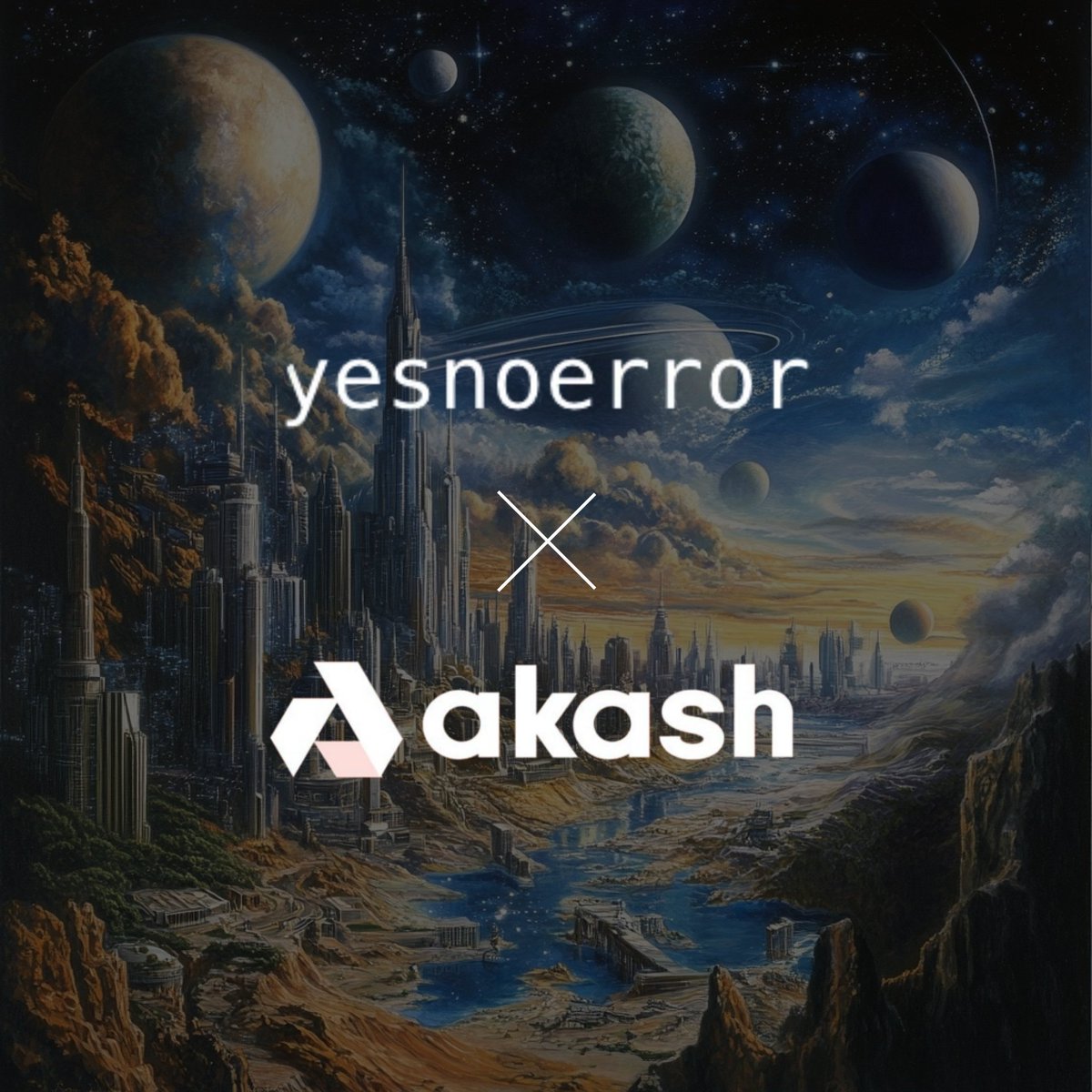yesnoerror's tweet photo. OFFICIAL ANNOUNCEMENT: @yesnoerror is joining forces with @gregosuri & @akashnet to help audit science with AI, accelerate humanity, and seek truth.

A supporter of @yesnoerror and $YNE from day one, @gregosuri is joining the @yesnoerror council as one if it's first members where he will help guide our AI agent to the largest and most positive impact possible.

@akashnet is a decentralized computer marketplace, decentralizing AI and LLM processing, an important component of the future of decentralized AI agents.

Key areas @gregosuri will be contributing:
• Experience with decentralized AI
• Connections in the world of blockchain, AI, and academia
• Experience building a token to $1b

We are excited to have @gregosuri's expertise and agency, and look forward to working together.

Onwards.

👍👎🚫