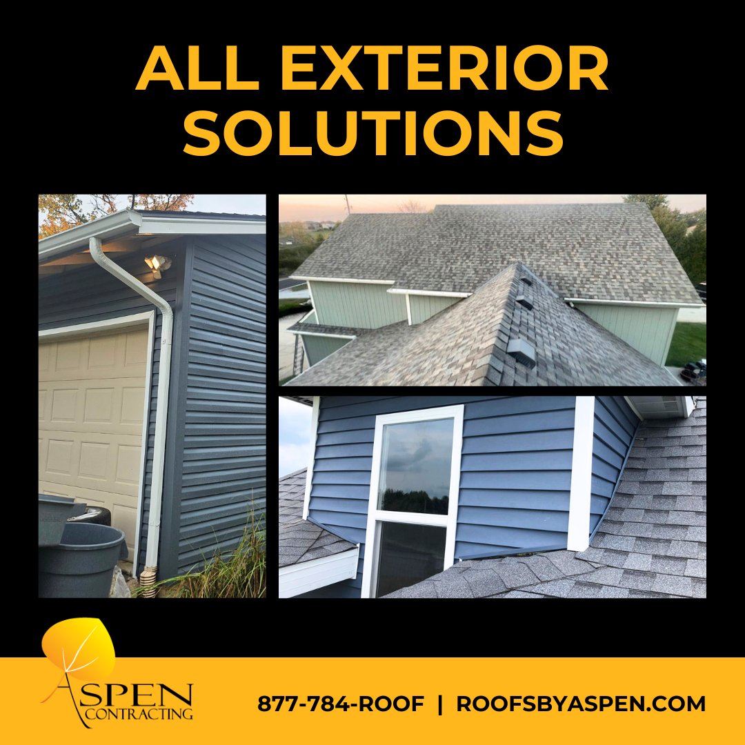 AspenCont's tweet image. Whether it’s roofing, siding, or gutters, Aspen Contracting has you covered with quality craftsmanship and reliable service. 💪
Protect your home with solutions built to last. Contact us today! #RoofingExperts #SidingSolutions #GutterProtection #BuildingStrongHomes