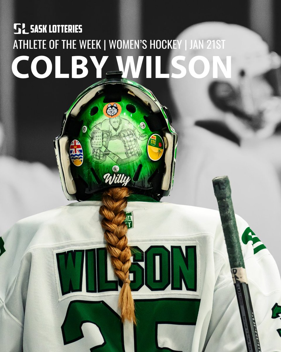 Huskie Athletics (@huskieathletics) on Twitter photo Our Women's <a href="/SaskLotteries/">Sask Lotteries</a> AOTW: From <a href="/HuskieWHKY/">USask Huskie Women's Hockey</a>, goalie Colby Wilson! ๐ฅ
2 GP at MAN: 85 saves ๐, 1-0-1 record, 1 shutout ๐ซ
#HuskiePride | #PowerofthePack Our Women's <a href="/SaskLotteries/">Sask Lotteries</a> AOTW: From <a href="/HuskieWHKY/">USask Huskie Women's Hockey</a>, goalie Colby Wilson! ๐ฅ
2 GP at MAN: 85 saves ๐, 1-0-1 record, 1 shutout ๐ซ
#HuskiePride | #PowerofthePack