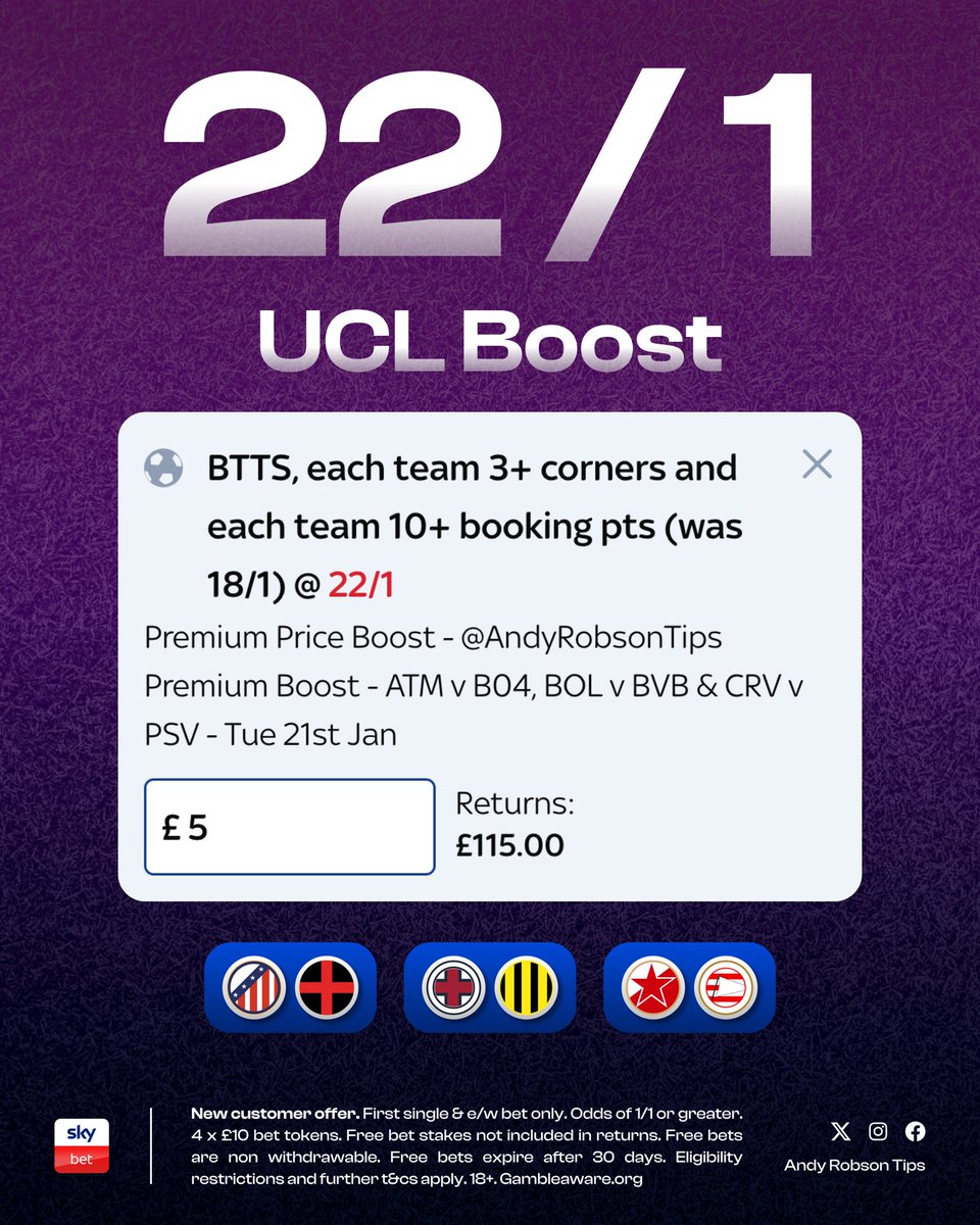 🎩 Andy’s Football Tips tweet media