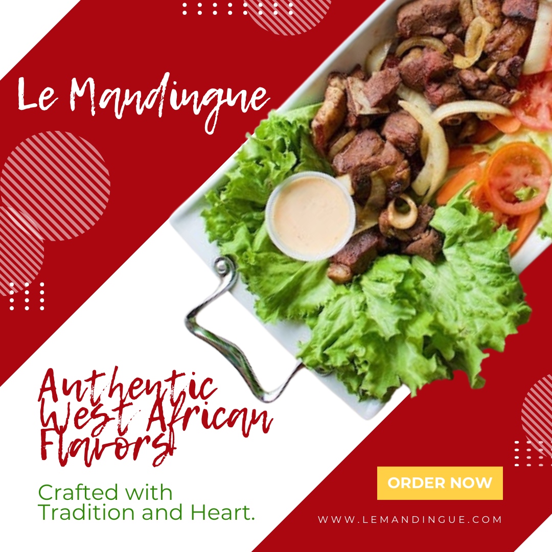 le_mandingue's tweet photo. Authentic West African flavors, crafted with tradition and fresh ingredients!🥘🍽️ 

Visit us: https://t.co/BDHPxFRnyw

#LeMandingueAfricanRestaurant #LeMandingue #Philadelphia #Philly #AfricanRestaurant #VegetarianRestaurant #AfricanCuisine #WestAfricanFood https://t.co/7BhJf9KHCU