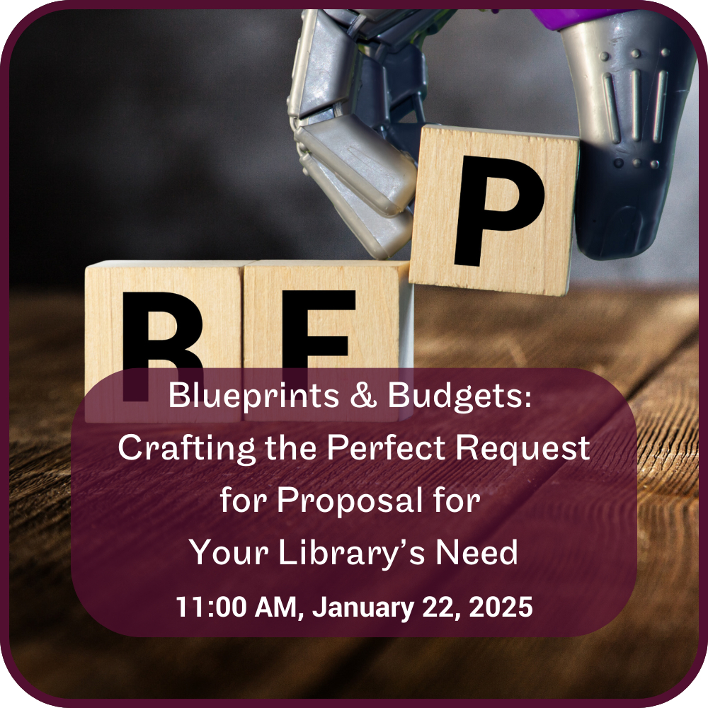 MLAoffice's tweet image. Join us tomorrow at 11:00 AM for an MLA Connect Webinar: Blueprints &amp;amp; Budgets: Crafting the Perfect RFP for Your Library’s Need.

🔗 Register now: mla.memberclicks.net/index.php?opti…

#LibraryDesign #RFP #MILibraries #LibraryInnovation #MLAConnect #LibraryLeadership #LOVEMILibraries