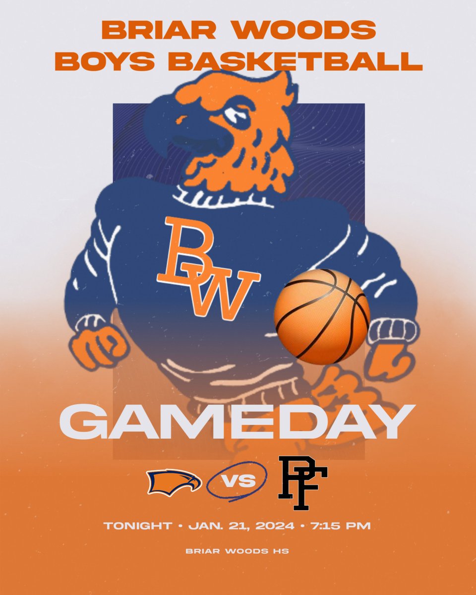 BW Boys Basketball hosts the Panthers from Potomac Falls tonight.  Go Falcons!