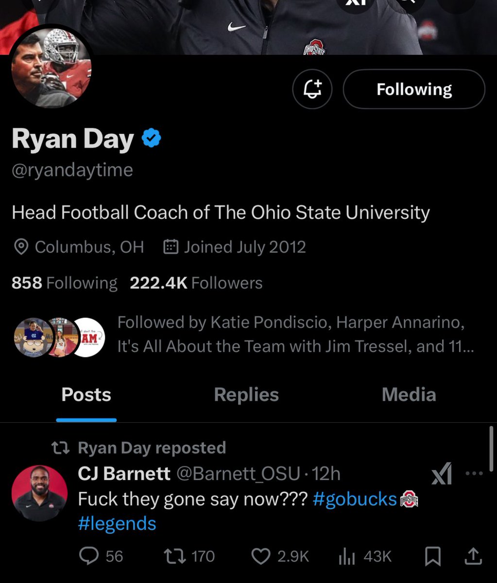 RYAN DAY WITH THE “FUCK THEY GONNA SAY NOW?” RETWEET!!!!
