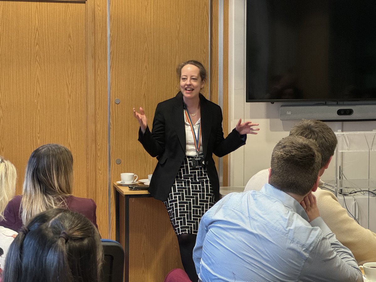 BritEmbDublin's tweet photo. Today, participants from the @CDPB_NI Fellowship Programme visited the Embassy to meet with Ambassador @PJohnstonFCDO &amp; Deputy Head of Mission @ElinMBurns.

The Fellowship empowers political, business &amp; civic leaders across NI to address historical, social &amp; economic challenges. https://t.co/pN1F1zTQFR