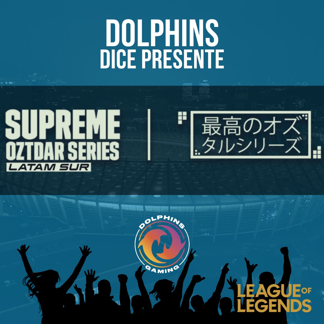 DGaming_org's tweet photo. Nuevo torneo‼️
Dolphins estará presente en el torneo de @oztdaresports donde intentaremos dejar nuestra marca en estos mares desconocidos🐬🌊
#GoDolphins #GoDG #Valorant #valorantlas #tier3 https://t.co/7ETG6sHDs2
