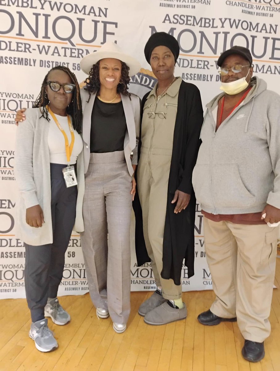 HealthPeopleOrg's tweet image. Rodney Murreld, Shyrita Conley, Sheldeane Gooding, OBH peer diabetes educators, conducted outreach for Health People’s DSMP workshops at Assembly Woman Monique Chandler-Waterman's event. #healthpeoplebronx #healthpeople #obh