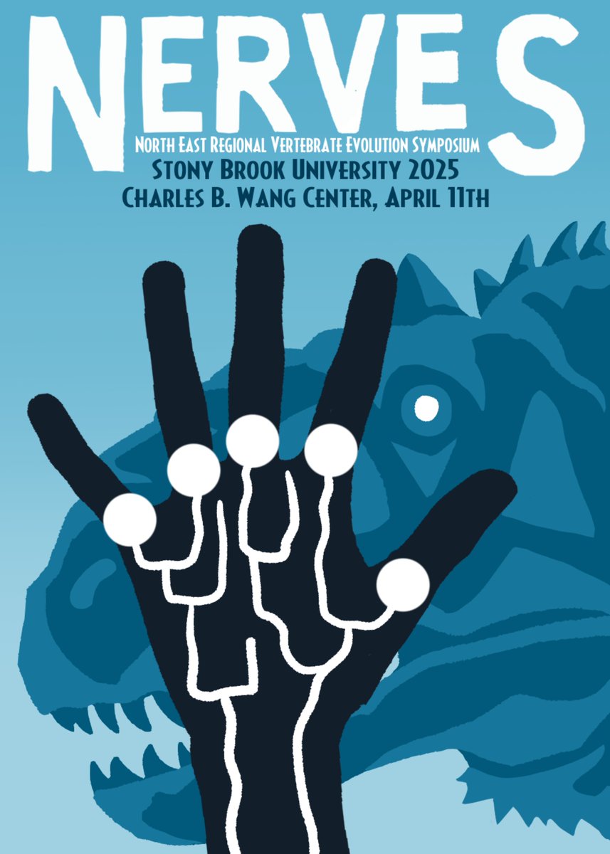 📢This year’s NorthEast Regional Vertebrate Evolution Symposium (NERVES) will take place on Friday April 11th, 2025 at <a href="/stonybrooku/">Stony Brook University</a> , NY!🥳🎉

Deadline for submitting a presentation title and author list will be March 14th.

Spread the word far &amp; wide!

For more info, see below⬇️