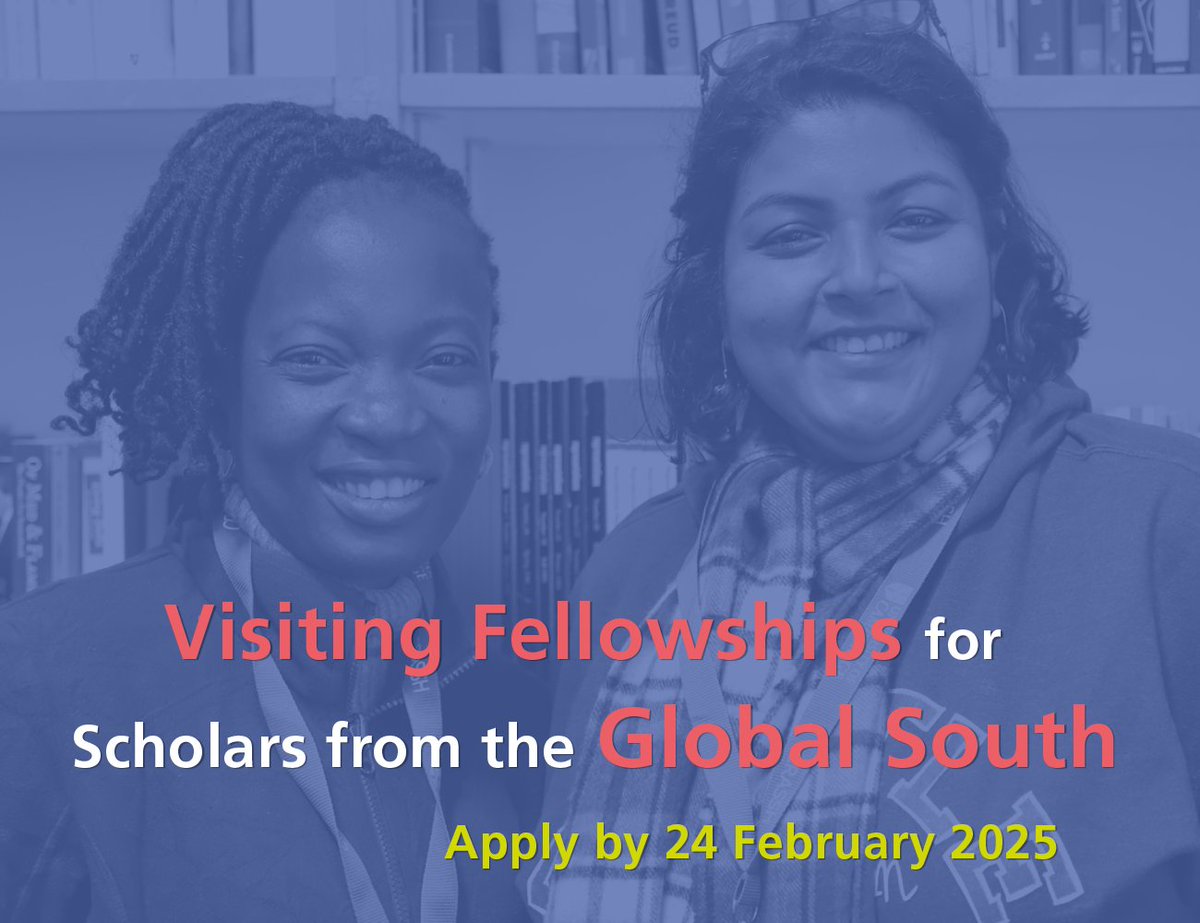 CRASSH, Cambridge (@crasshlive) on Twitter photo 📣 Funded Visiting Fellowships for scholars from the Global South
Our partners for Fellowships in 2026 are <a href="/CambridgeHPS/">Cambridge HPS</a>, and we are looking for scholars whose research combines science, politics, and justice
Learn more and apply by 24 Feb 2024
crassh.cam.ac.uk/global-south-f… 📣 Funded Visiting Fellowships for scholars from the Global South
Our partners for Fellowships in 2026 are <a href="/CambridgeHPS/">Cambridge HPS</a>, and we are looking for scholars whose research combines science, politics, and justice
Learn more and apply by 24 Feb 2024
crassh.cam.ac.uk/global-south-f…