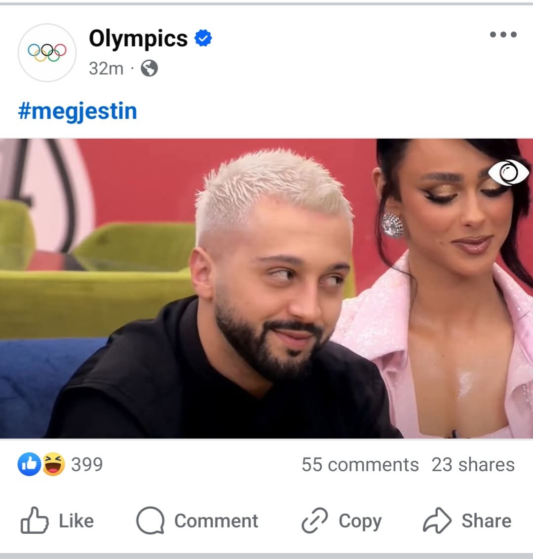 Xhemajl Rexha (@xhemajl_rexha) on Twitter photo The official account of <a href="/Olympics/">The Olympic Games</a> on Facebook with 29 million followers was apparently hacked for 30 minutes, showing a picture of Kosovo singer, Gjesti - hugely popular for his current participation on Big Brother Albania, after previously being part of Big Brother Kosova. The official account of <a href="/Olympics/">The Olympic Games</a> on Facebook with 29 million followers was apparently hacked for 30 minutes, showing a picture of Kosovo singer, Gjesti - hugely popular for his current participation on Big Brother Albania, after previously being part of Big Brother Kosova.