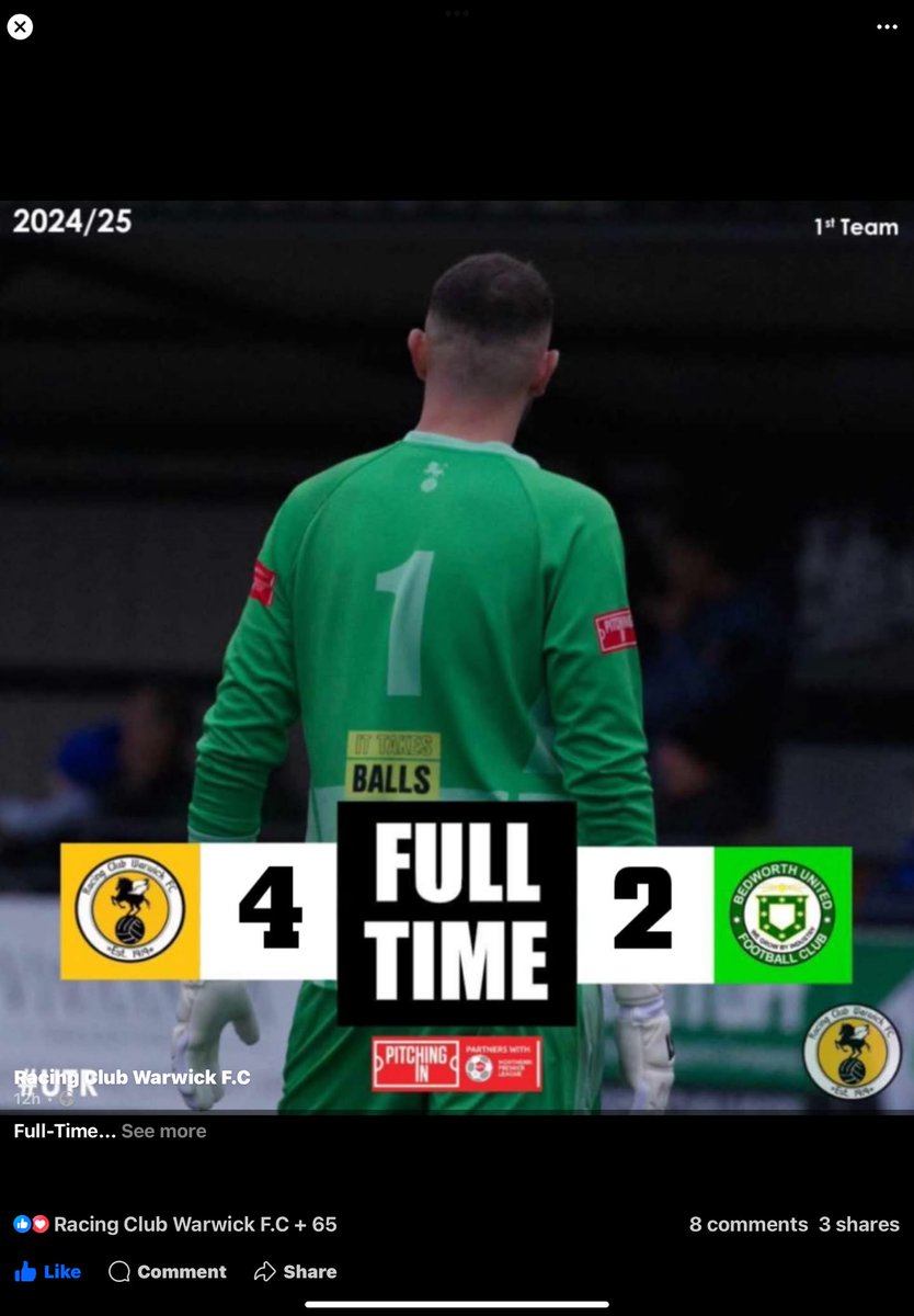 Make it your goal to look out for each other in 2025.
⁦<a href="/NevilleSouthall/">Neville Southall</a>⁩ ⁦<a href="/RCWFC/">Racing Club Warwick FC</a>⁩ ⁦<a href="/CWPT_NHS/">Coventry and Warwickshire Partnership NHS Trust</a>⁩ ⁦<a href="/ThinkActiveCSW/">ThinkActiveCSW</a>⁩ ⁦<a href="/CWPTTalkTherapy/">CWPT Talking Therapies</a>⁩ ⁦<a href="/itbttfc/">It Takes Balls To Talk FC</a>⁩ ⁦<a href="/bedworth_united/">Bedworth United FC</a>⁩ ⁦<a href="/nhsuhcw/">UHCW NHS Trust</a>⁩
