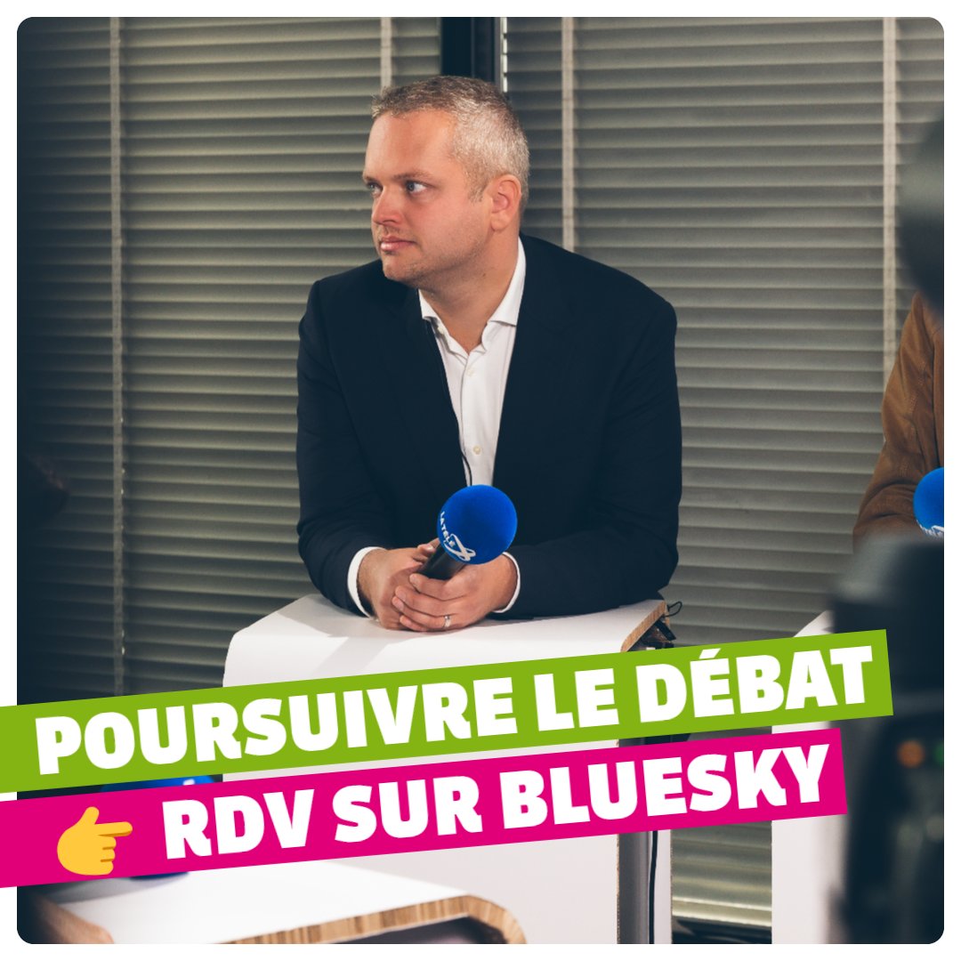 Vous pouvez désormais aussi me suivre sur Bluesky. 🙌 
Au plaisir de poursuivre ici et là un débat factuel, respectueux et animé. 😉
👇👇👇
bsky.app/profile/raphae…
