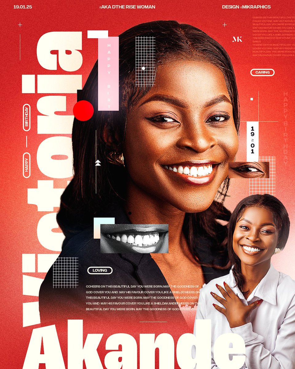 mikraphics's tweet photo. I did a thing 😌
How did I do guys?🥲

#graphicdesign #graphicdesigncentral #birthdaydesigns https://t.co/QkZDY8RGsy