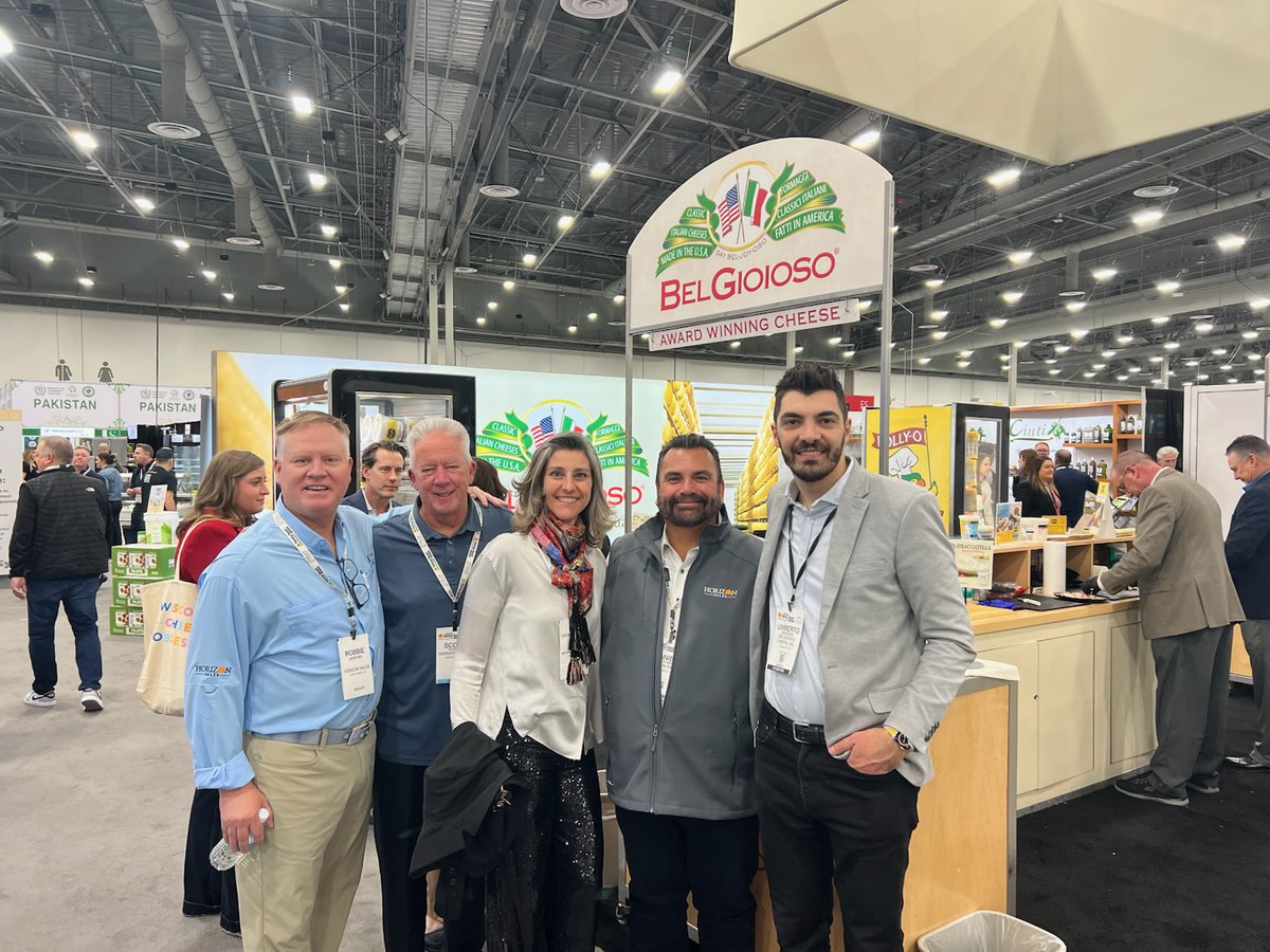 Horizon_Sales's tweet image. It was great connecting with one of our valued clients @belgioiosoinc  !  Looking forward to many more great conversations throughout the show. #fancyfoodshow #fancyfoodshow2025 #belgioioso #horizonsales