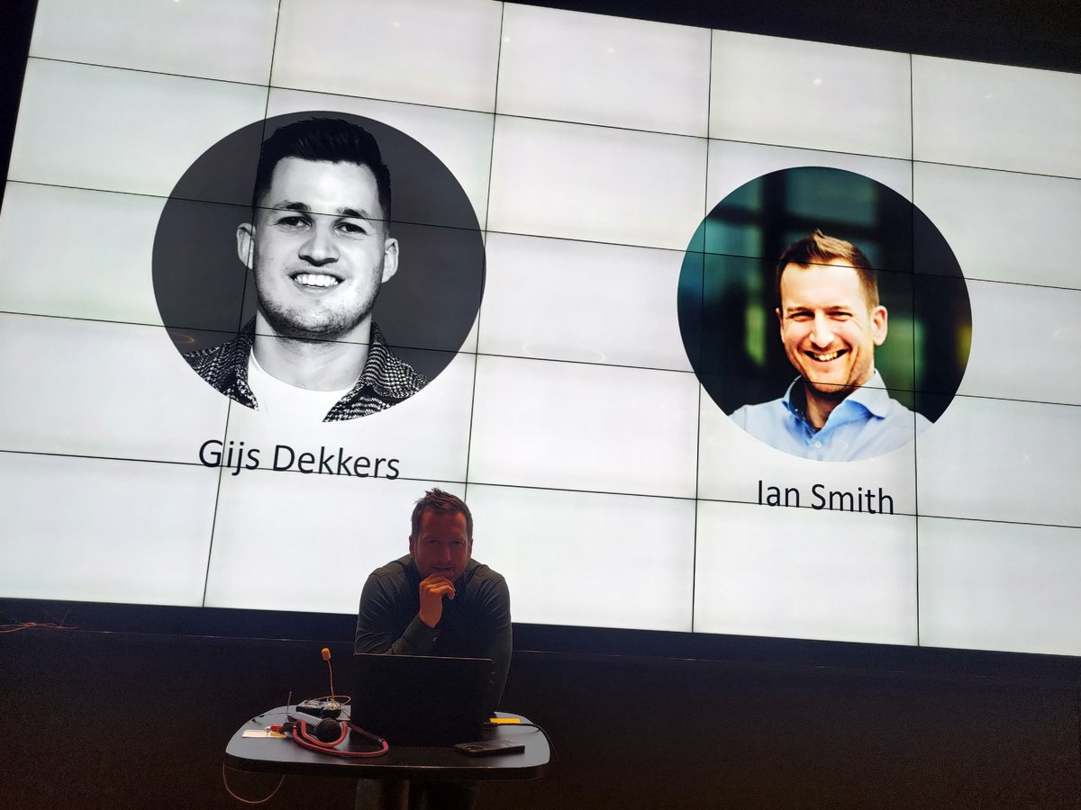 Up next tonight are Ian Smith and Grijs Dekkers talking about Fabric architecture. Well, Grijs is here in spirit.