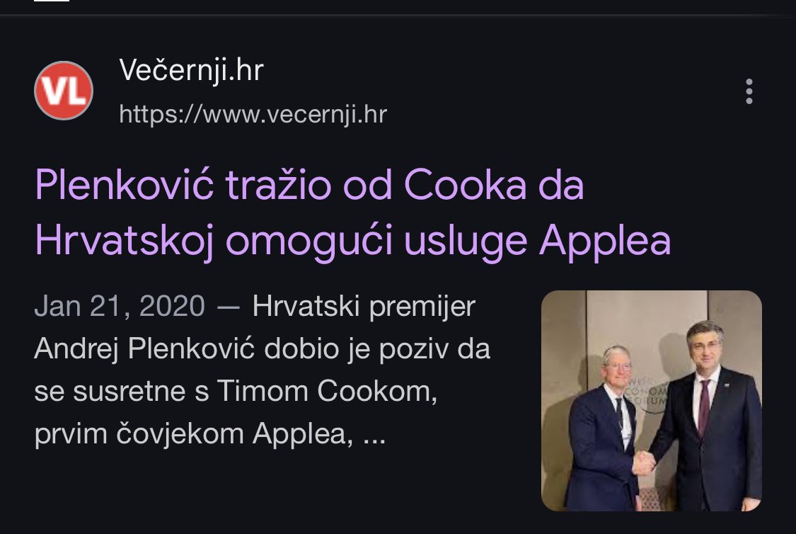 Hej, krenuo je Davos. Prisjetimo se najvećeg uspjeha naše vanjske politike. Evo, sad će, samo što nije. Stvarno.