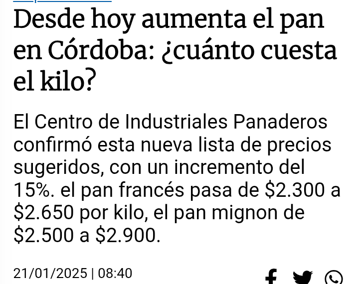 AliciaOPaez1's tweet photo. @gabruzo Lo mejor que hizo Milei es bajar la inflación, pero resulta que es una mentira, todo sigue aumentando. https://t.co/ZP8tez982a