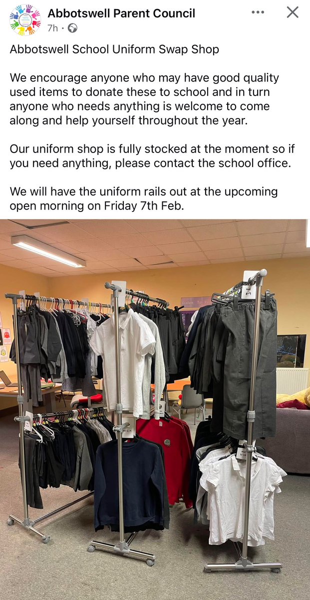 Abbotswell School tweet media