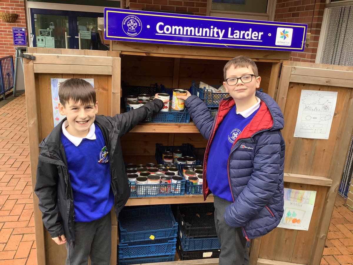You may remember that James (now in Year 6) took the lead in making and selling plushies. A group of his friends also helped. He raised an AMAZING £33.50 and kindly wanted to donate it to purchase items for our community larder. 

What a very thoughtful act of kindness!