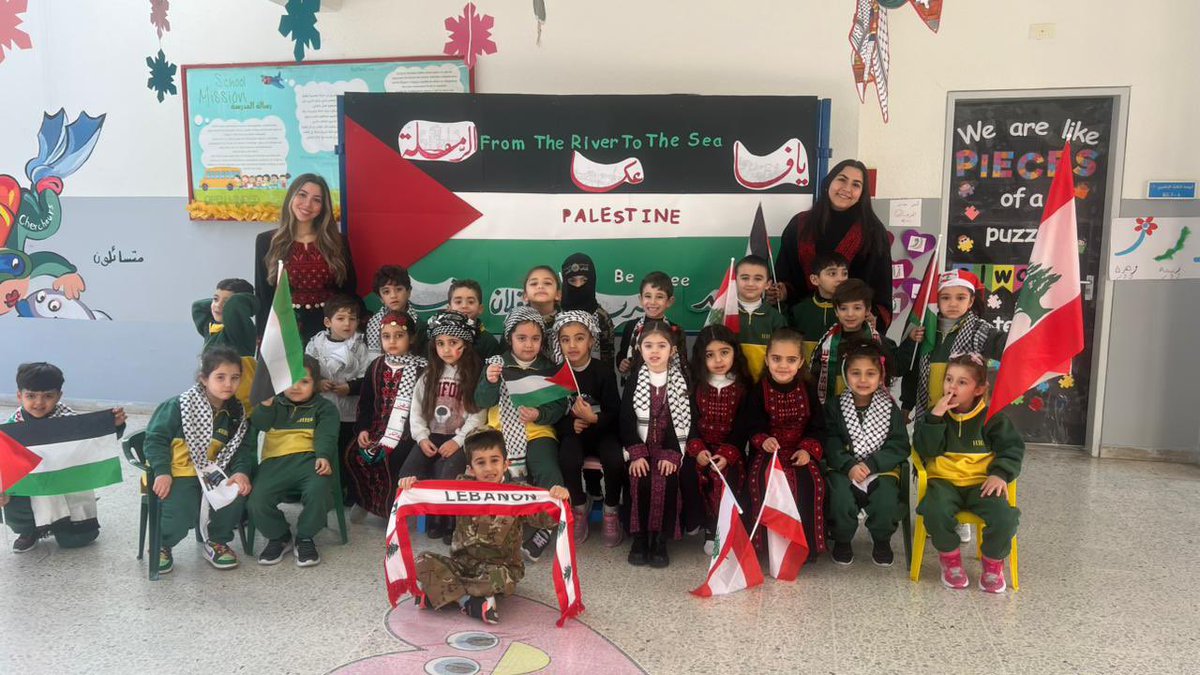 Doha Awad (@dohahawad) on Twitter photo Today, KG3 “C” learners Celebrated the ceasefire in Gaza, with hope for a peaceful tomorrow.🇵🇸❤️🇱🇧 <a href="/Hhhsinfo/">Houssam Hariri HS</a> <a href="/tbaassiri/">Tharwat Baassiri</a> <a href="/WKNader/">Wejdan Nader</a> Today, KG3 “C” learners Celebrated the ceasefire in Gaza, with hope for a peaceful tomorrow.🇵🇸❤️🇱🇧 <a href="/Hhhsinfo/">Houssam Hariri HS</a> <a href="/tbaassiri/">Tharwat Baassiri</a> <a href="/WKNader/">Wejdan Nader</a>