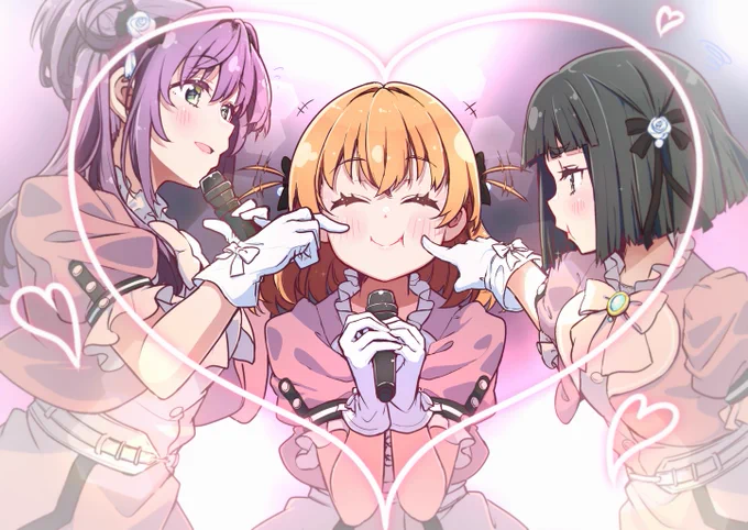 「ここだよ」って笑顔はずるい #蓮ノ空美術部 