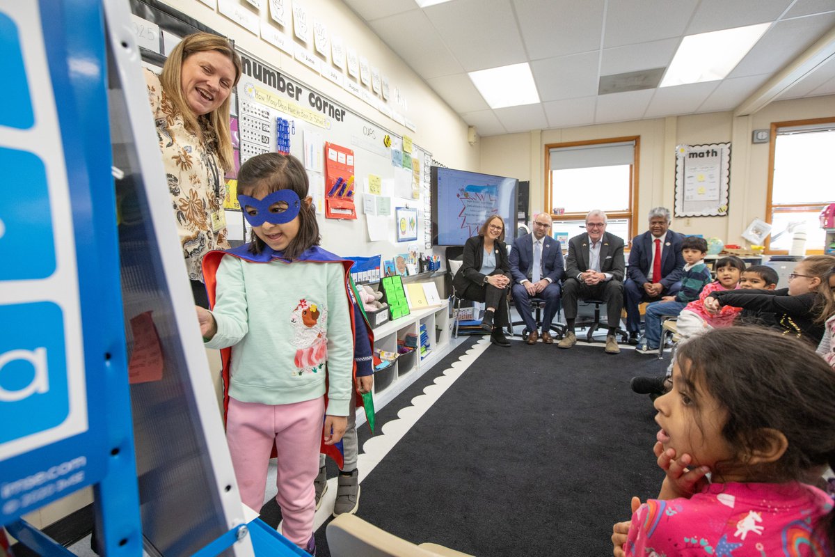 Today <a href="/GovMurphy/">Governor Phil Murphy</a> &amp; Acting Commissioner Dehmer visited <a href="/WWP_Schools/">WW-P School District</a> to announce a major step toward providing all NJ students access to free, full-day kindergarten &amp; ensuring the State’s pre-K program will continue expanding for years to come. photos: Rich Hundley III/Gov office