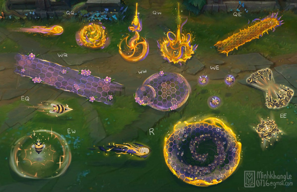 Skin Concept: Hweipiary (Bee Hwei)
#hwei #LeagueOfLegends