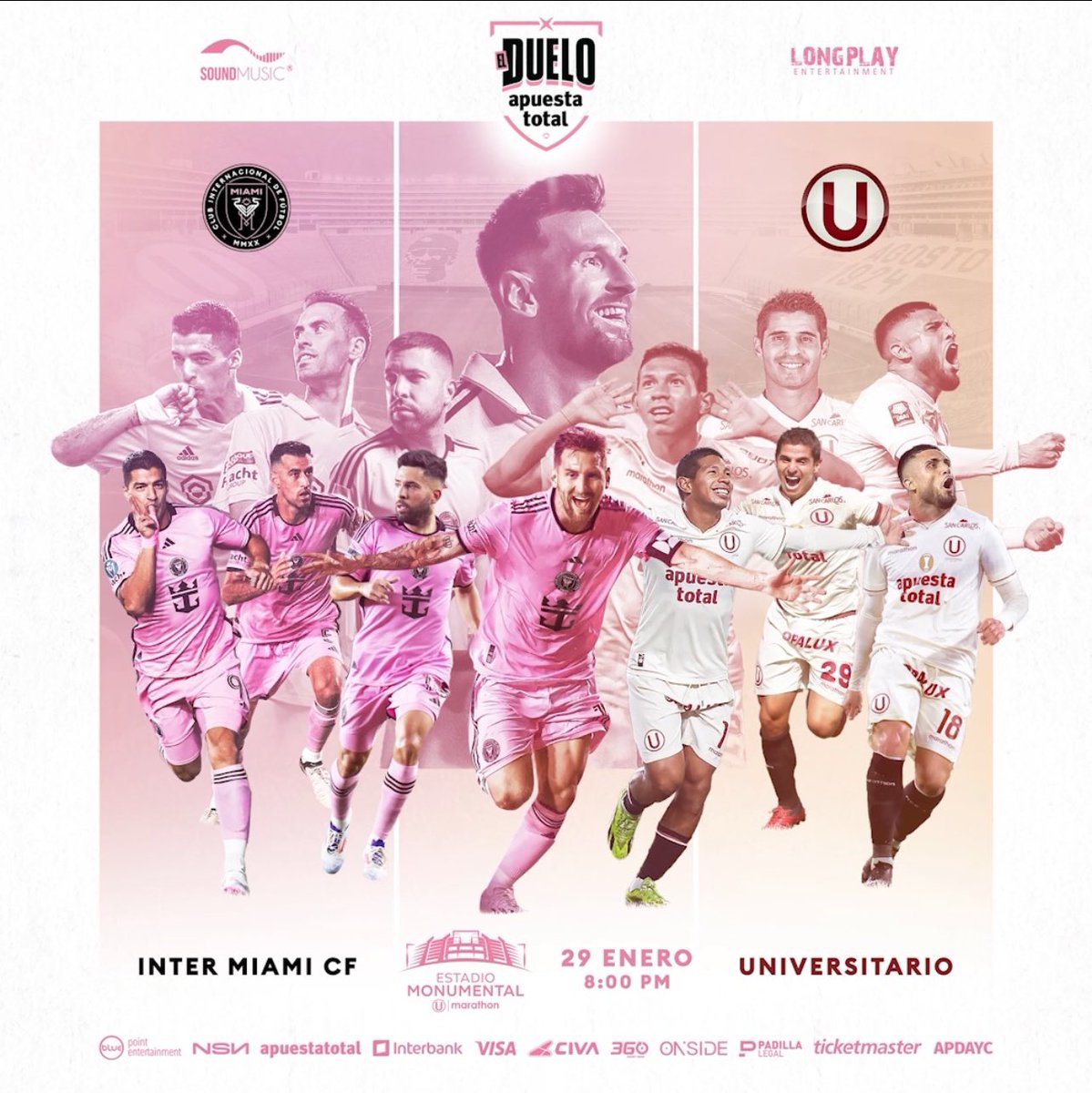 Ante rumores de que Lionel Messi no viene a Lima para el amistoso ante Universitario, pudimos tener contacto con los promotores del evento quienes tienen comunicación constante con la gente del Inter Miami y confirmaron la presencia del astro argentino. Se siguen vendiendo las