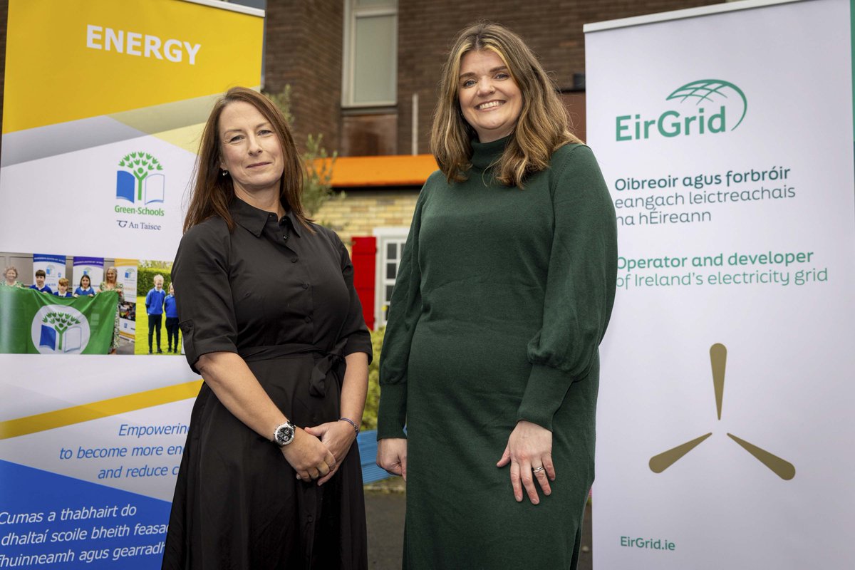 EirGrid's tweet photo. π’ Embracing 2025 with a greener vision! We've partnered with @GreenSchoolsIre π«π With our #energy theme, we aim to empower school students to learn about #energyconservation & how to effectively manage this important resource in our schools & homes π‘
https://t.co/Fa5X7hIo8k https://t.co/GXgUTghz5e