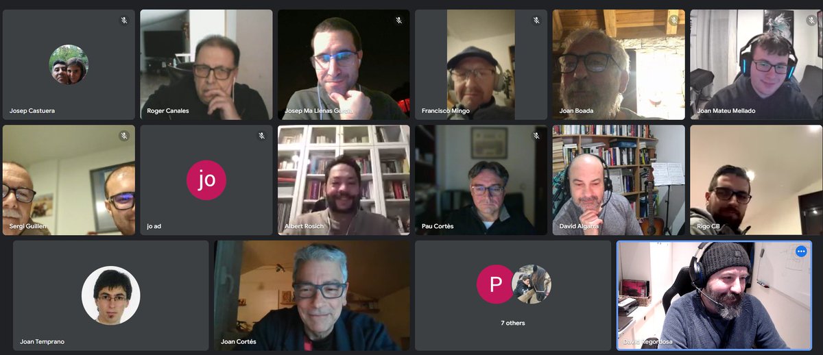 Junta d'Astroanoia! avui telemàtica!