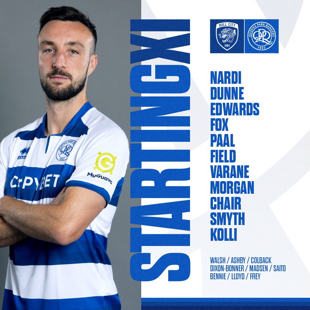 QPR's tweet photo. One change for the R's ☝️ https://t.co/qTphmfUkVd