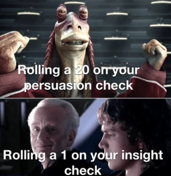 BDaveWalters's tweet image. This is the skill version of 'str is the ability to crush a tomato, dex is the ability to dodge a tomato.'