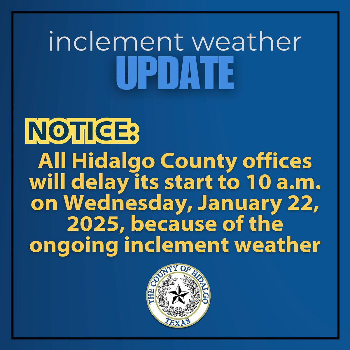 Richard F. Cortez, Hidalgo County Judge tweet media