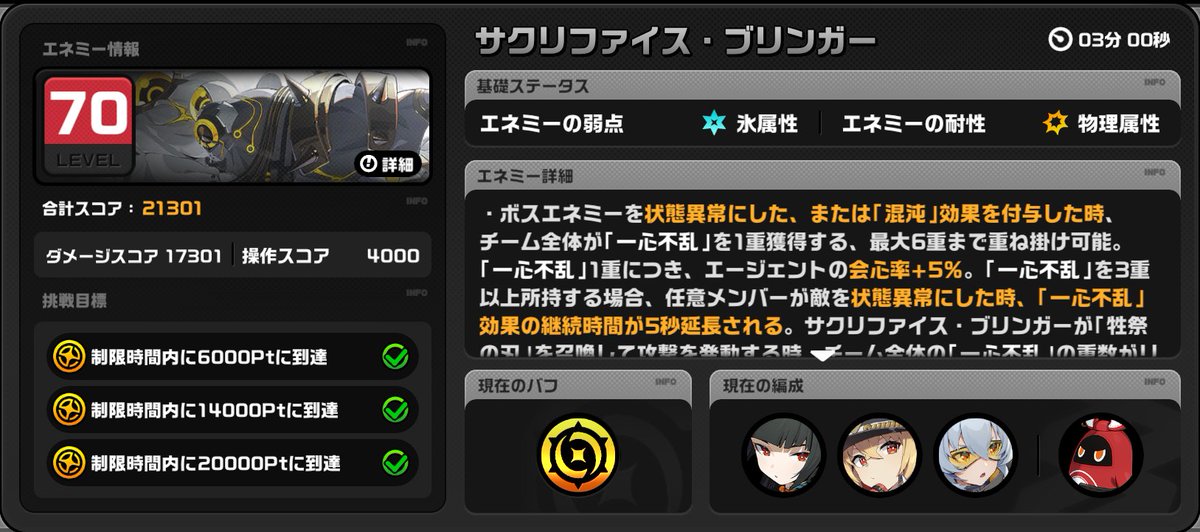 SkyGosHawk's tweet photo. 育成不足でテューポーンが一番きつかったンナ
#ゼンゼロ https://t.co/s6mad8tDd0