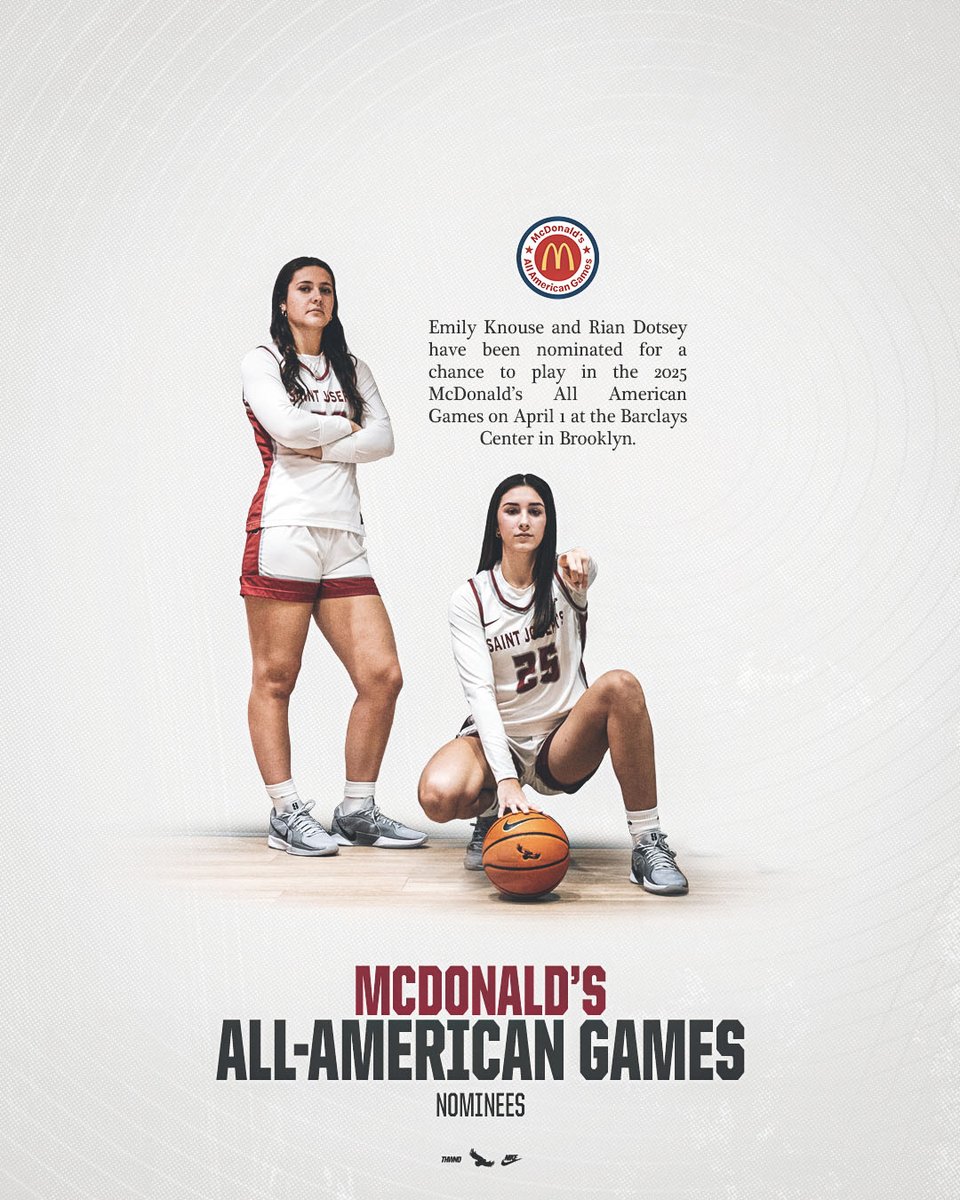 A pair of incoming Hawks were named 2025 McDonald's All American Game nominees 🤩

#THWND