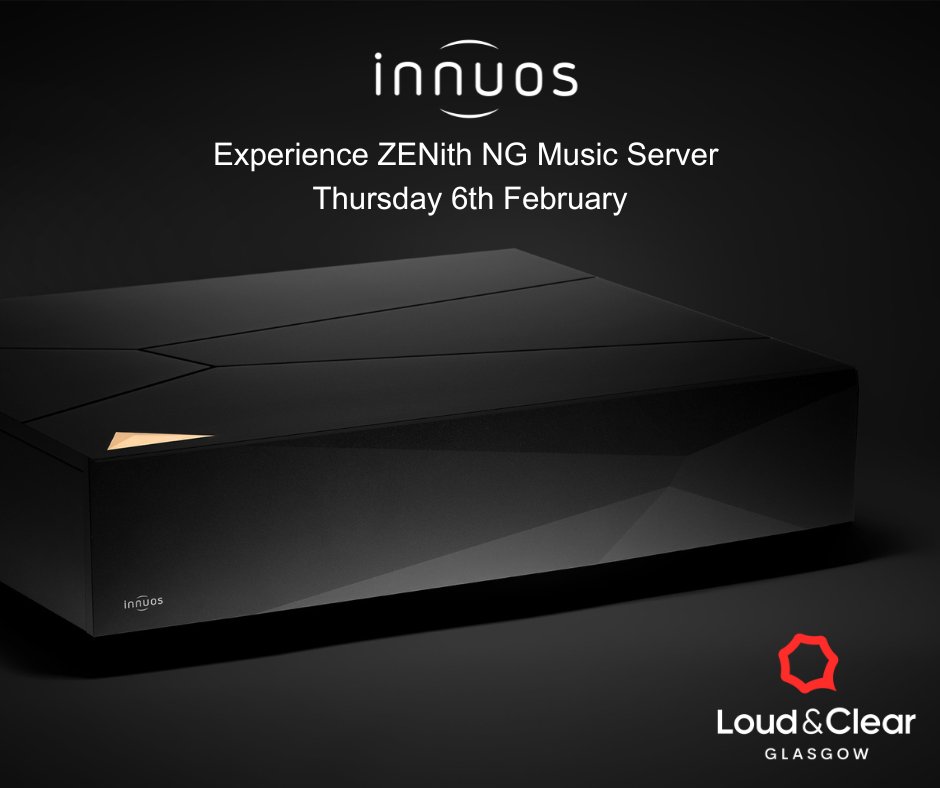 Join us on Thurs 6th Feb for our first event of the year - an Innuos Open Day. 

Innuos's Niall Hunt will guide you through their new ZENith NG music server.

We have sessions at 3pm, 5pm and 7pm, and of course it's free.

Reserve your spot here:
bit.ly/InnuosTickets6…