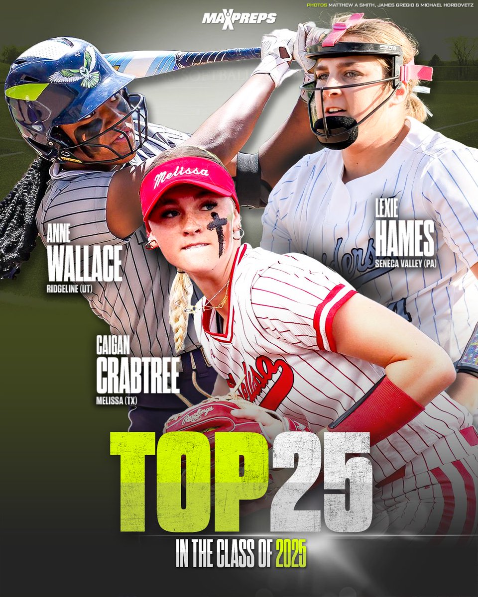 The Top 25 Class of 2025 softball players to watch in 2025. 🔥🥎

Full story ⬇️
maxpreps.com/news/QNNMlVsXK…