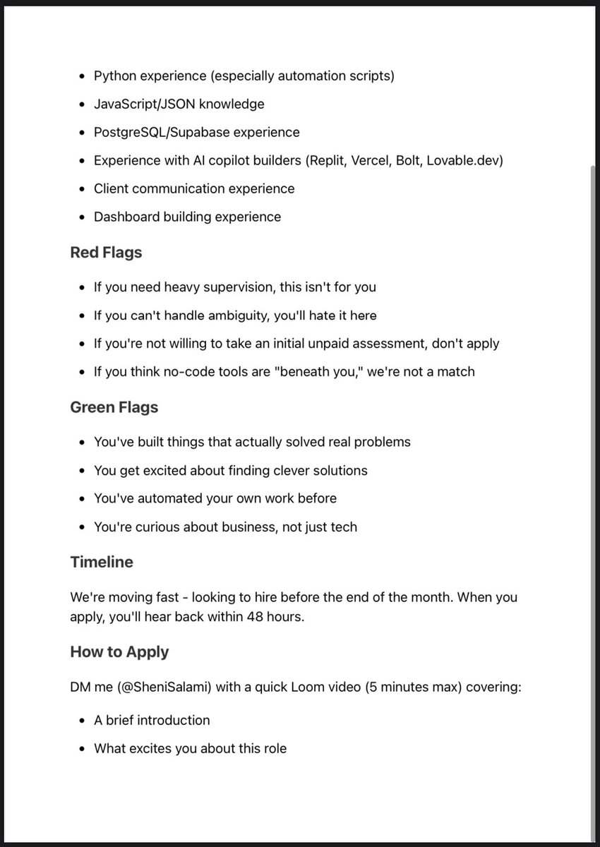 Sheni | Ops Systems & Automation ⚙ tweet media