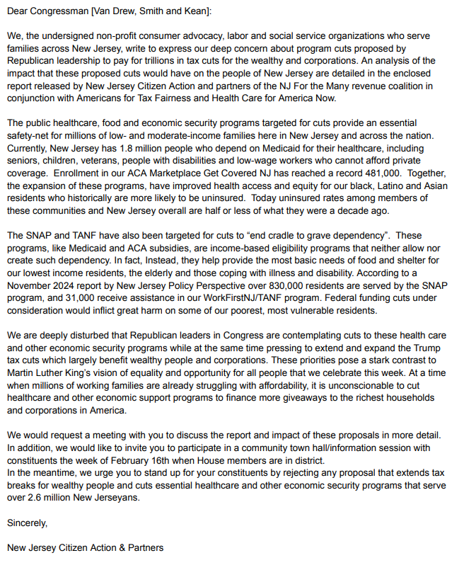 New Jersey Citizen Action tweet media