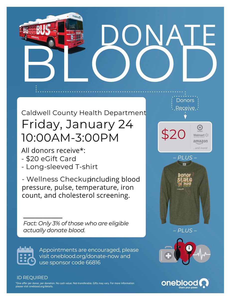 Caldwell Health Dept tweet media