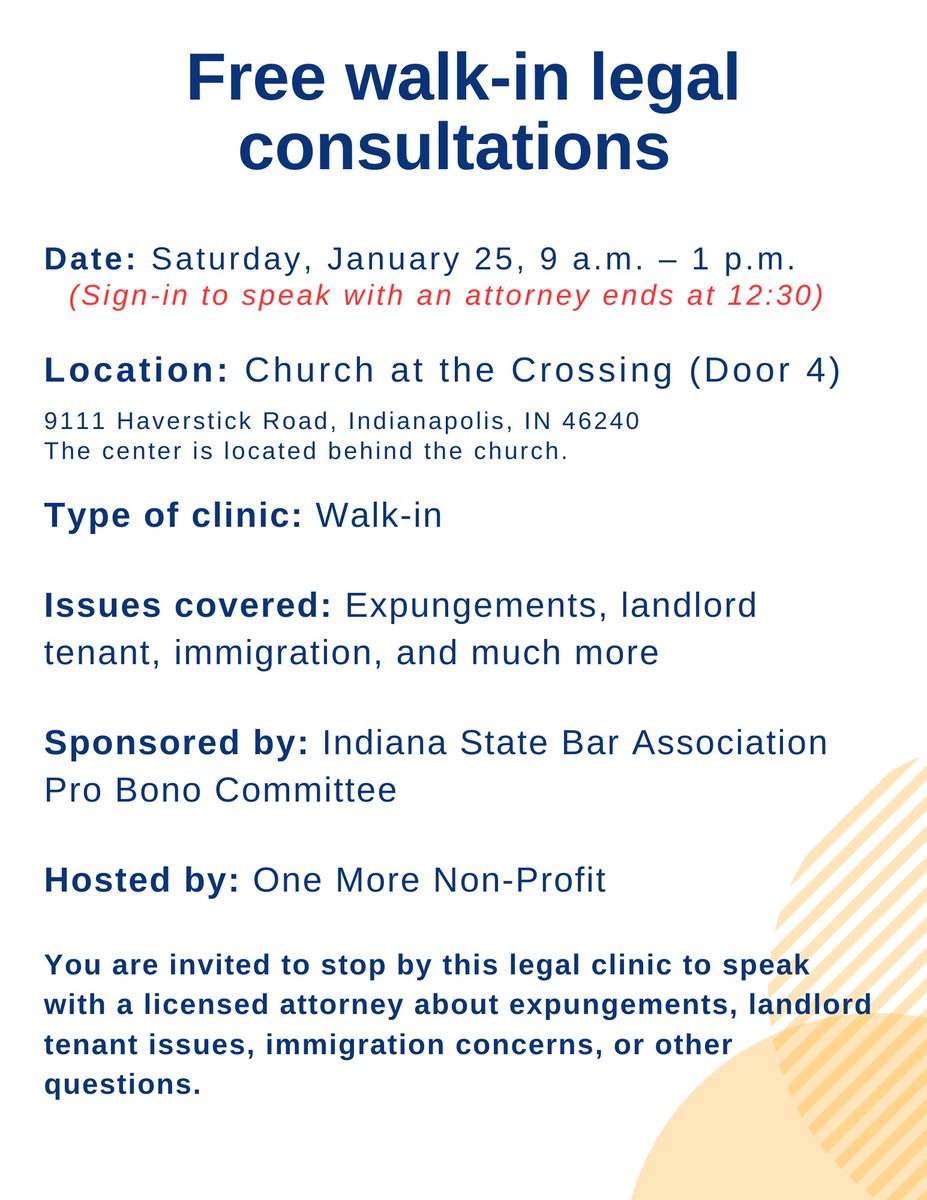 Indiana State Bar Association tweet media