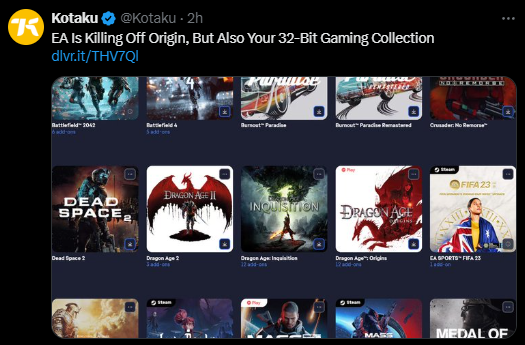 Saved You A Click Video Games tweet media