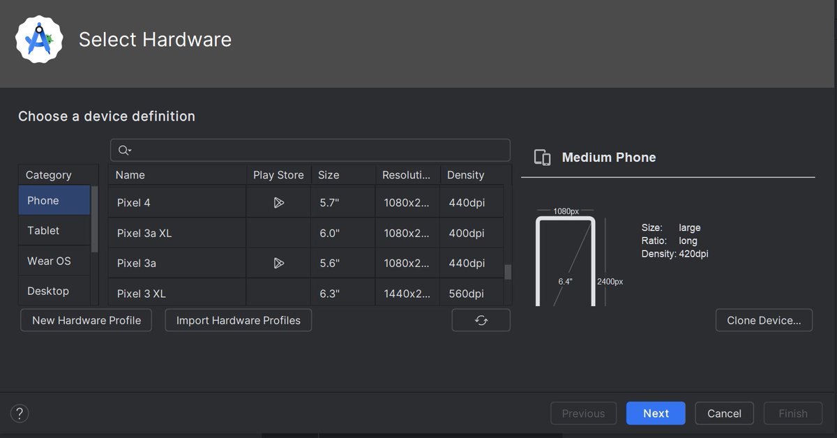 👨‍💻TECH UNVEILED 👨‍💻

Emulator wars 👁️

Earlier, I struggled to get the emulator running due to Hyper-V issues . But, I also discovered that my initial AVD image wasn't  rooted .

The solution? I switched to a rooted AVD image, and that made all the difference!
#TechUnveiled