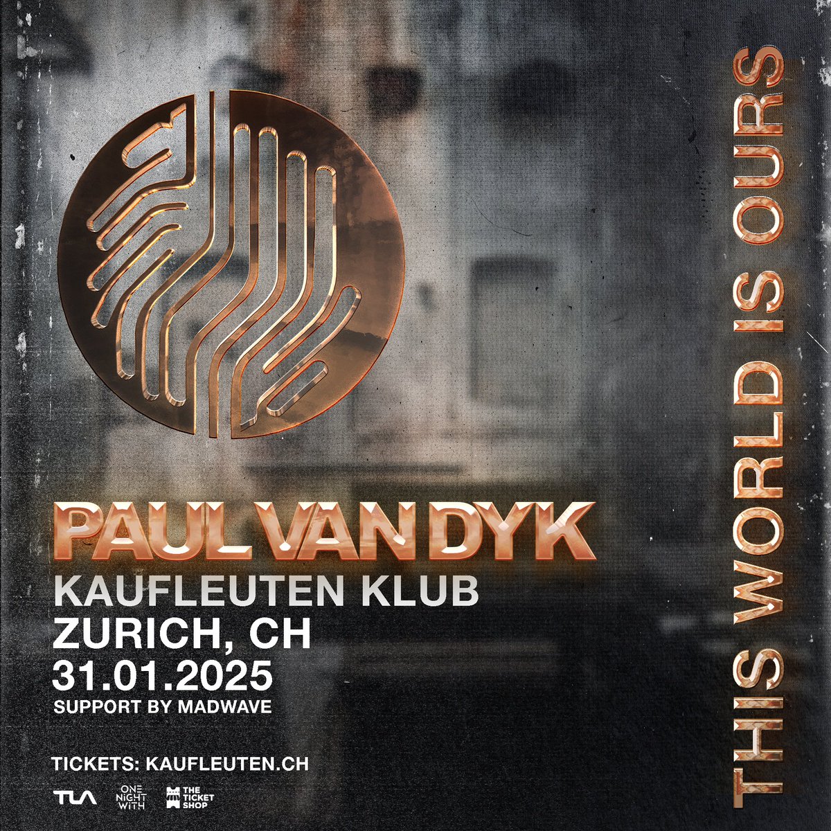 Madwave (@madwavemusic) on Twitter photo When you're asked to both open & close the night for none other than Mr. <a href="/PAULVANDYK/">Paul van Dyk</a> on the first date of his #TheWorldIsYours Tour, it’s an opportunity you simply can’t turn down, especially when the event is taking place at the iconic #Kaufleuten Club!
kaufleuten.ch/event/paul-van… When you're asked to both open & close the night for none other than Mr. <a href="/PAULVANDYK/">Paul van Dyk</a> on the first date of his #TheWorldIsYours Tour, it’s an opportunity you simply can’t turn down, especially when the event is taking place at the iconic #Kaufleuten Club!
kaufleuten.ch/event/paul-van…