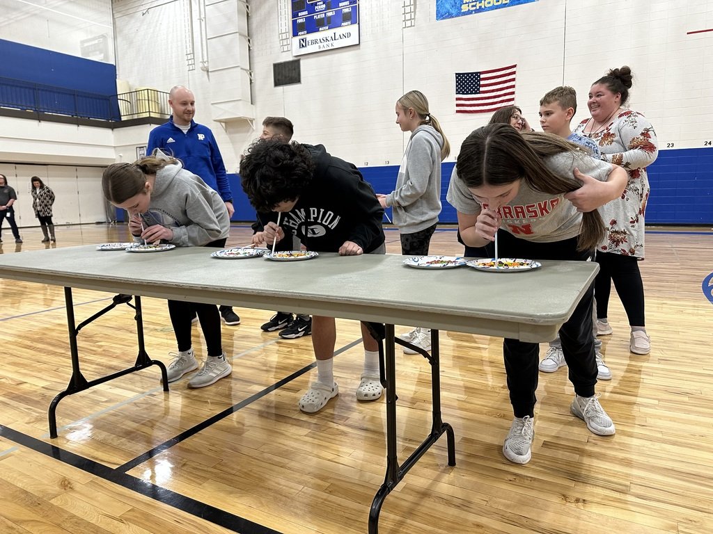 AdamsMSBulldogs's tweet photo. Pep Rally for 2nd quarter activities was a hit! 7th grade was held on Thursday 1/16. We recognized attendance winners who had 5 or fewer absences, boys wrestling, girls basketball, girls wrestling, boys basketball, honor band and student council . https://t.co/09syX0n6YU
