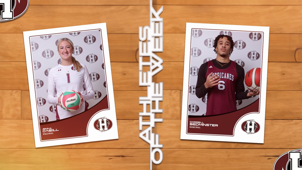 Congratulations to Jenna O'Neill and Dorrell Bedminster, our Athletes of the Week!

Read | hollandcollege.com/athletics/aotw…

#PassionSpiritPride