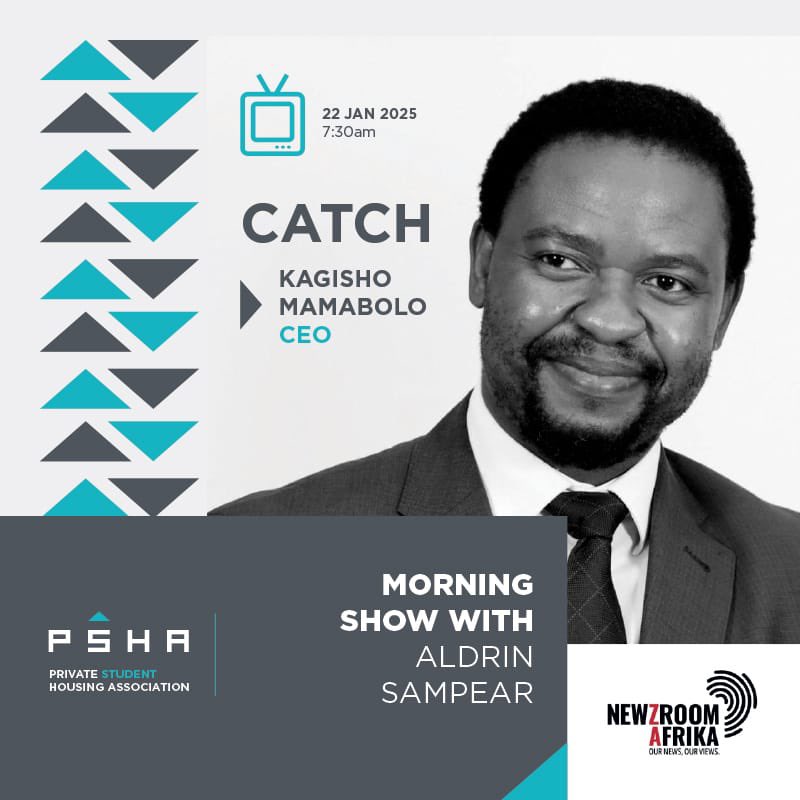 Tune In: “<a href="/myNSFAS/">NSFAS</a> recently informed accommodation providers to consider
housing students at their own cost for January, which is unfair to the accommodation providers since <a href="/myNSFAS/">NSFAS</a> doesn’t pay student accommodation in December and January.” <a href="/Newzroom405/">Newzroom Afrika</a> <a href="/AldrinSampear/">Aldrin Sampear</a>