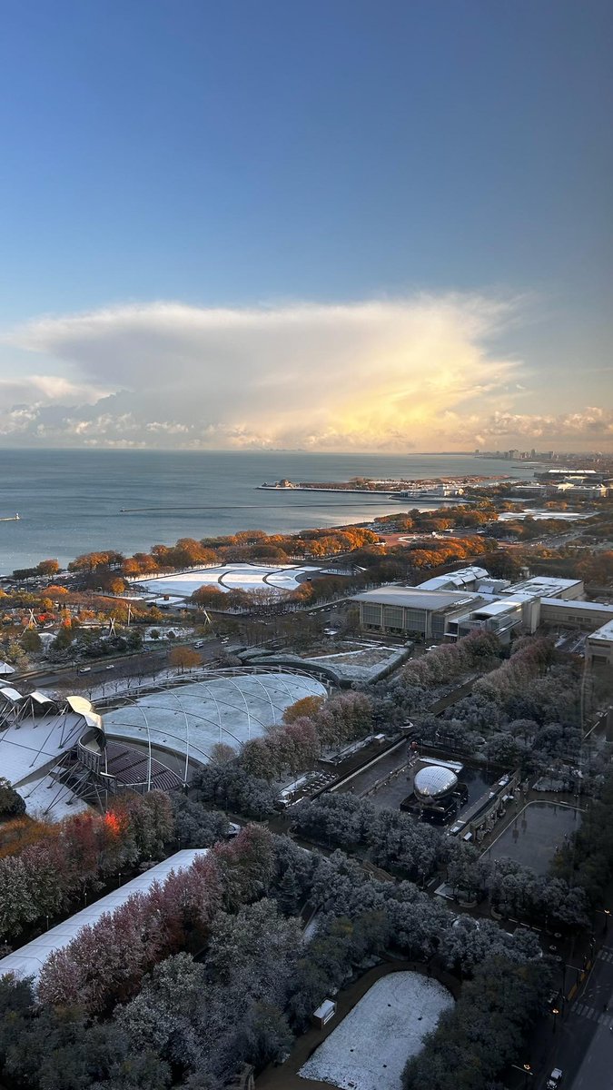 It’s been a month since winter officially kicked off! Our office has some of the greatest views that a Chicago winter has to offer.