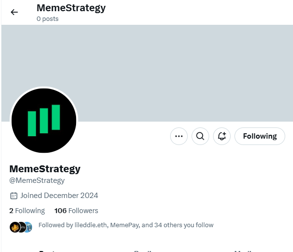 axelroode's tweet photo. BREAKING:🚨
The official Memeland team
accounts just followed
the new @MemeStrategy 

Something brewing 👀 https://t.co/yB6IianToQ